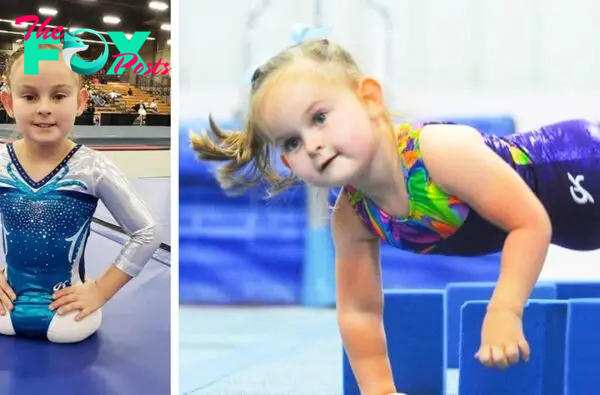 The 8-year-old girl lost her legs and her dream of becoming a gymnastics champion came true after many efforts to overcome herself.