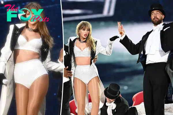 Taylor Swift brings Travis Kelce onstage as surprise guest during third London Eras Tour show