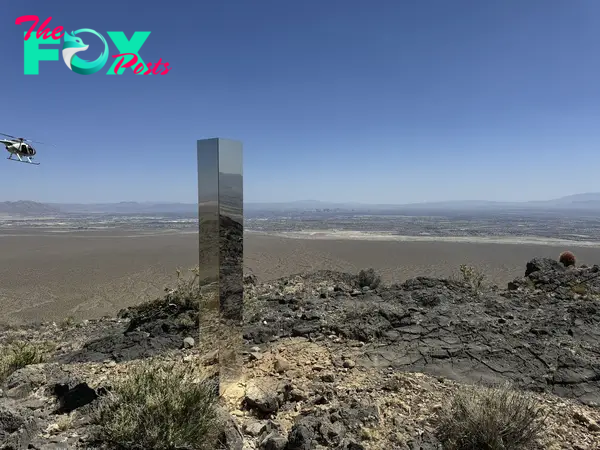 Origin of Shiny Monolith Removed From Mountains Outside Las Vegas Remains a Mystery