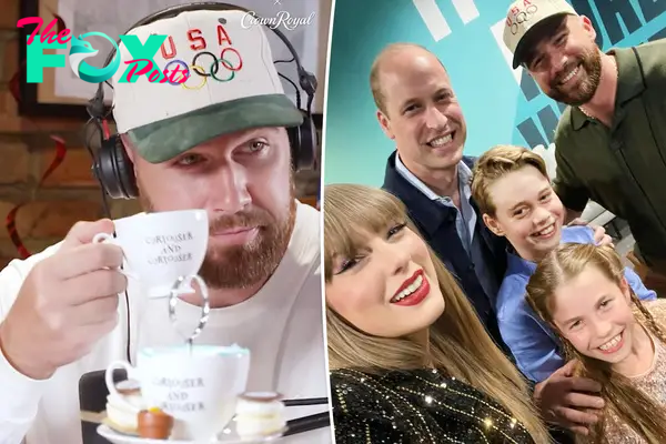 ‘American idiot’ Travis Kelce details meeting Prince William at Taylor Swift’s Eras Tour show