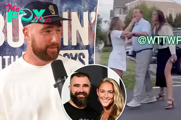 Travis Kelce blasts ‘entitled’ fan who got into screaming match with sister-in-law Kylie