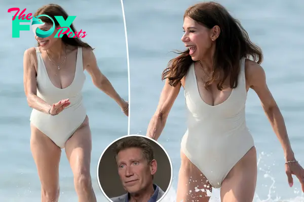 ‘Golden Bachelor’ star Theresa Nist, 70, flaunts her curves in plunging swimsuit two months after Gerry Turner split