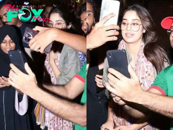‘Not my birthday’: Janhvi Kapoor appears uncomfortable as fans crowd her for selfies