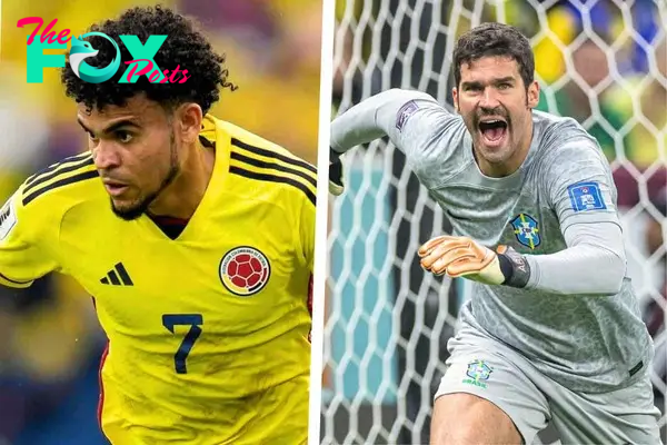 Luis Diaz scores thumping penalty as Alisson wows with save at Copa America