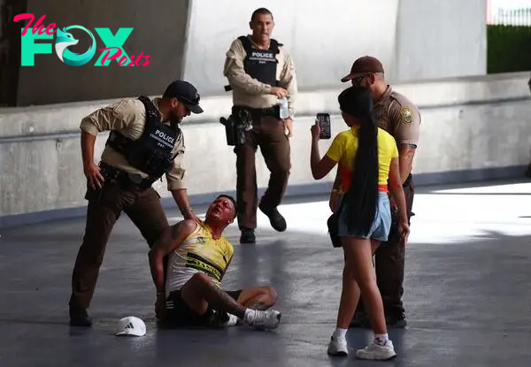 Fans storm security and break through gates at Copa América final