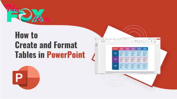 Easy Steps to Create and Format Tables in PowerPoint