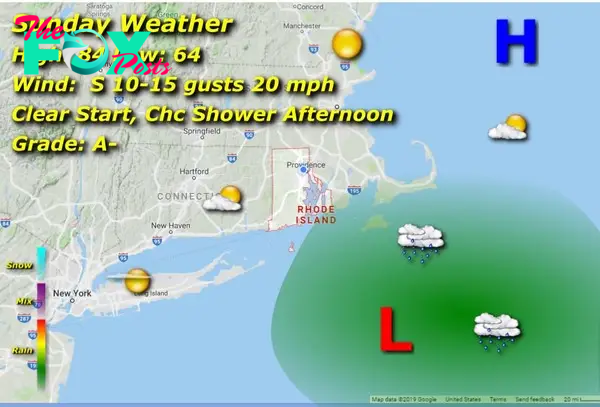 Rhode Island Weather for July 28, 2024 – Jack Donnelly