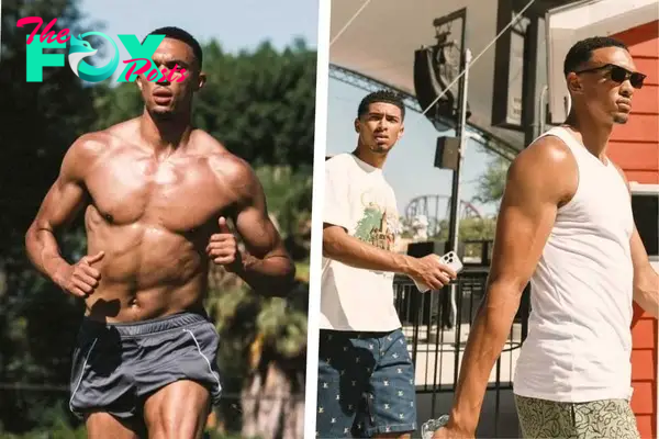 Trent Alexander-Arnold trains in LA heat during holiday with Jude Bellingham