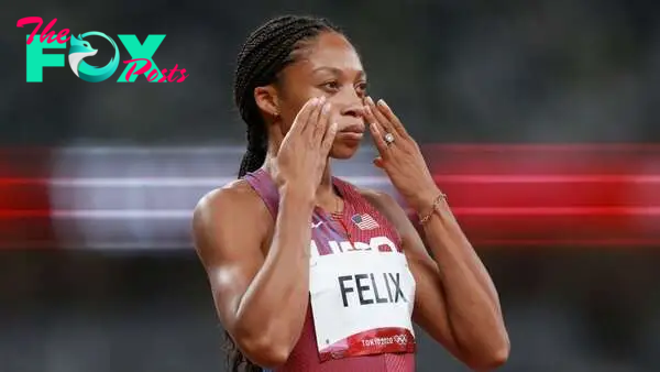 How many Olympic medals has Allyson Felix won in her career?