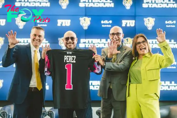 Who is Pitbull and why did he buy the naming rights to Florida International’s FIU Stadium?