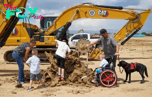 Parents have been pushing for better playgrounds for kids with disabilities. Now even small towns are getting in on it.