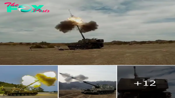 K9 Self-Propelled Howitzer Achieves Milestone with Raytheon M982A1 Excalibur Artillery Projectile.hanh