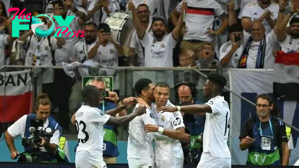 WATCH: Kylian Mbappe marks Real Madrid debut with superb goal in UEFA Super Cup vs. Atalanta