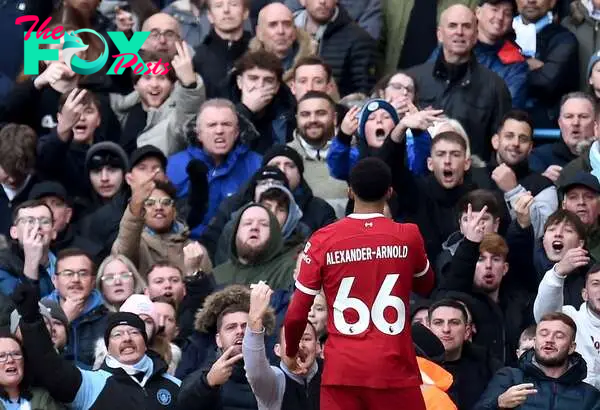 Why does Trent Alexander-Arnold wear the number 66 jersey for Liverpool?