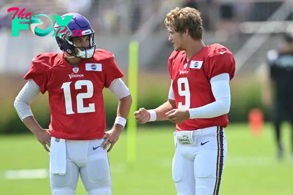 Who will be the starting QB for the Vikings after J.J. McCarthy’s season-ending injury?