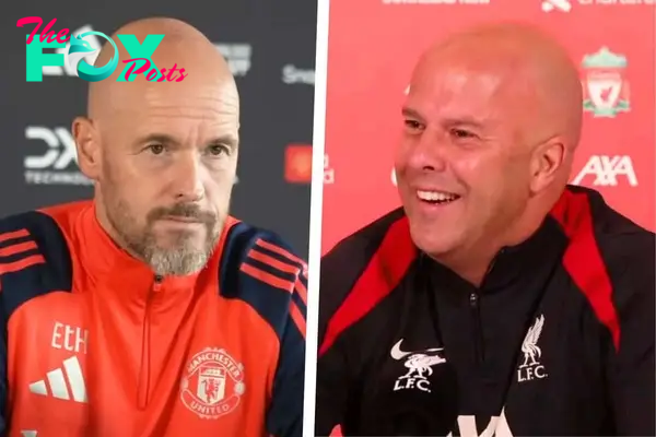 Erik ten Hag says Man United ‘aren’t ready’ – Arne Slot could not be any more different