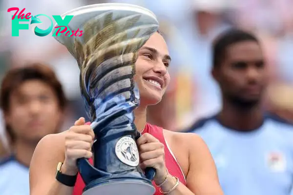 How much money does Sabalenka get after beating Pegula and winning the WTA Cincinnati Open?