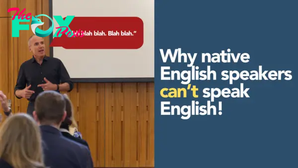 Why native English audio system can’t communicate English!