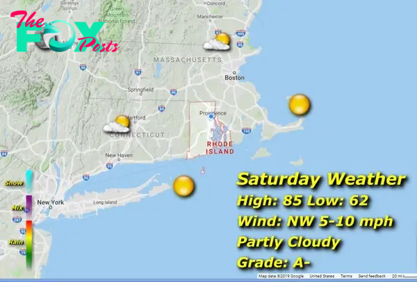 Rhode Island Weekend Weather for August 24/25, 2024 – Jack Donnelly