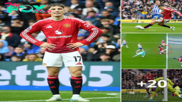 PAINFUL WEEKEND: Alejandro Garnacho goal ruled out for one of the most bizarre offside calls you’ll see as unlucky Joshua Zirkzee suffers nightmare moment in Man United loss to Brighton.criss