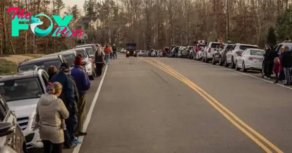 UPS Driver Is Brought To Tears After Learning Why Cars Were Lined Up And Down The Road