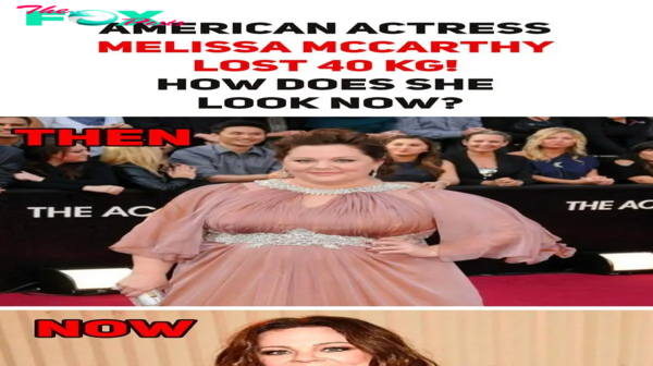 Melissa McCarthy, an American actress, shed 40 kg.! How does she now appear?