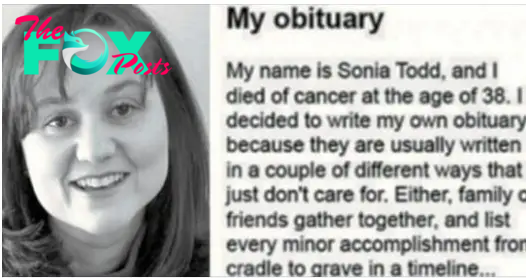 38-year-old woman wrote her own obituary, we aII need to read it 