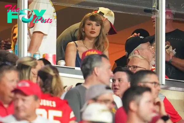 Taylor Swift Settles Into Private Suite After Kansas City Chiefs Opener Delayed by Dramatic Thunderstorm