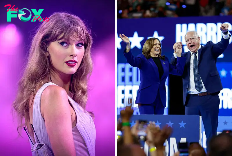 ‘I’ve Made My Choice’: Taylor Swift Endorses Kamala Harris for President