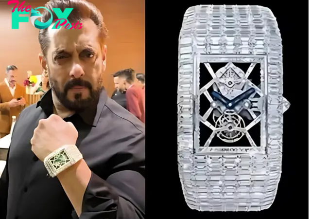 Salman Khan flaunts 419.8 million diamond-encrusted watch from Jacob & Co.