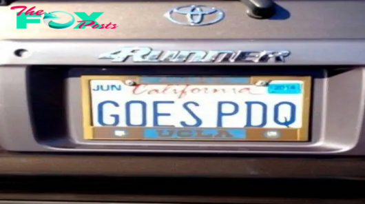 She’s had her license plate for 15 years, but now the state finds it “inappropriate.”