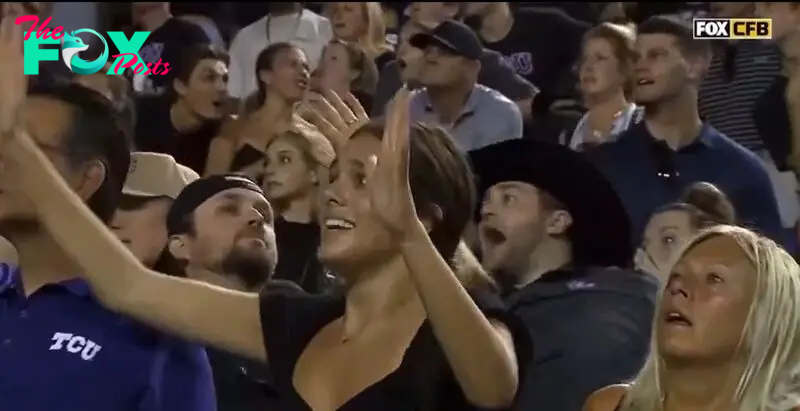 TCU Fan Causes A Stir During UCF Loss