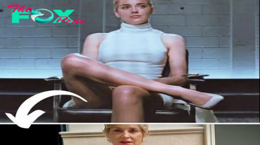 After 32 years, Sharon Stone has recreated the iconic scene from Basic Instinct, leaving men in disbelief.