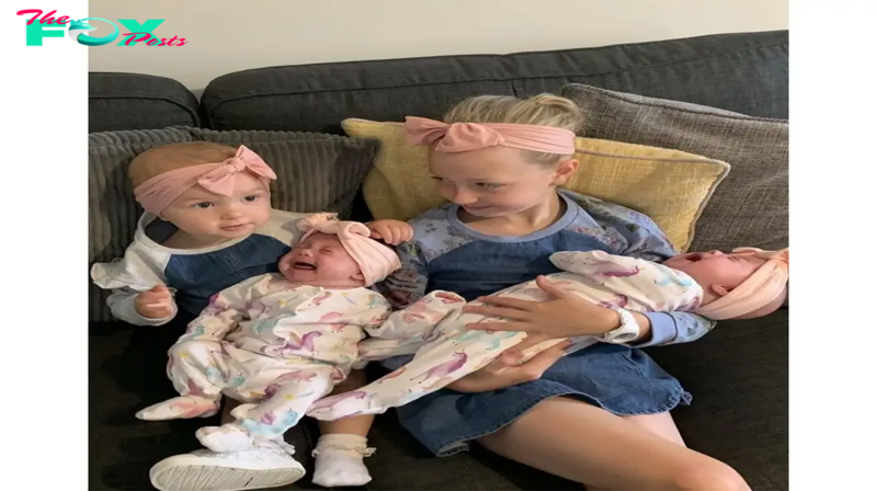 One Mother’s Incredible Journey: Welcoming Four Adorable Babies in Just Eleven Months