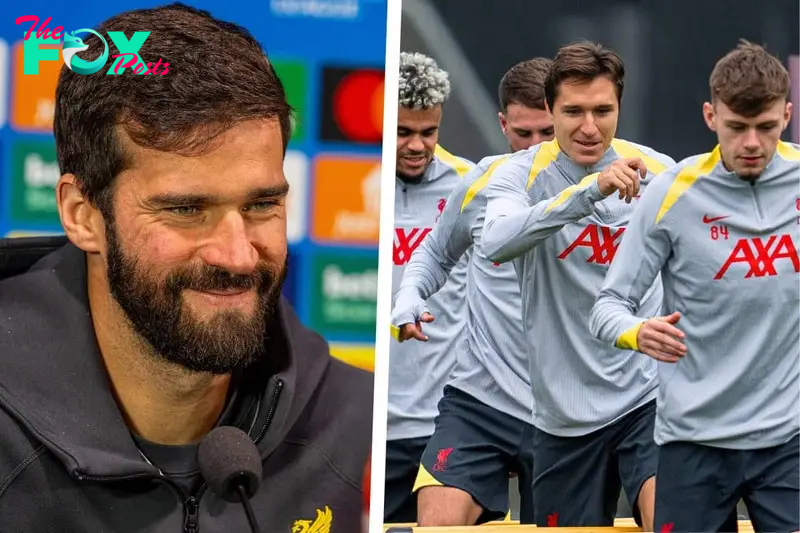 Alisson agrees with Liverpool fans on “extremely happy” Federico Chiesa