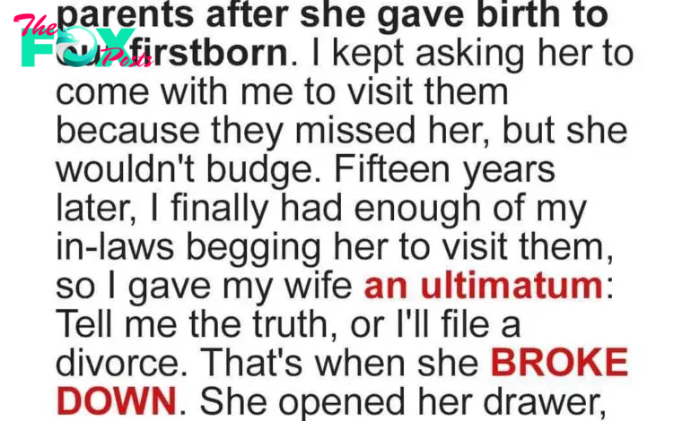 My wife disowned her parents after our son’s birth – 15 years later, she told me the shocking truth