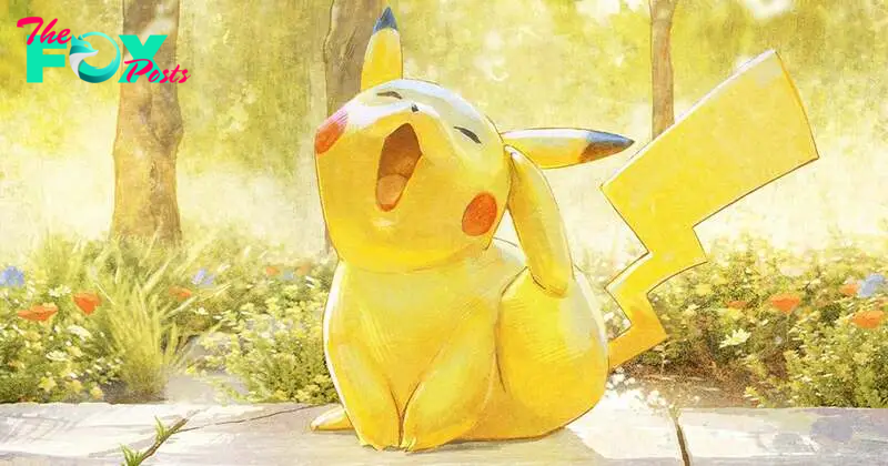 I’m deeply obsessive about this sleepy, yawning Pikachu that gained the Pokemon TCG Illustration Contest this 12 months