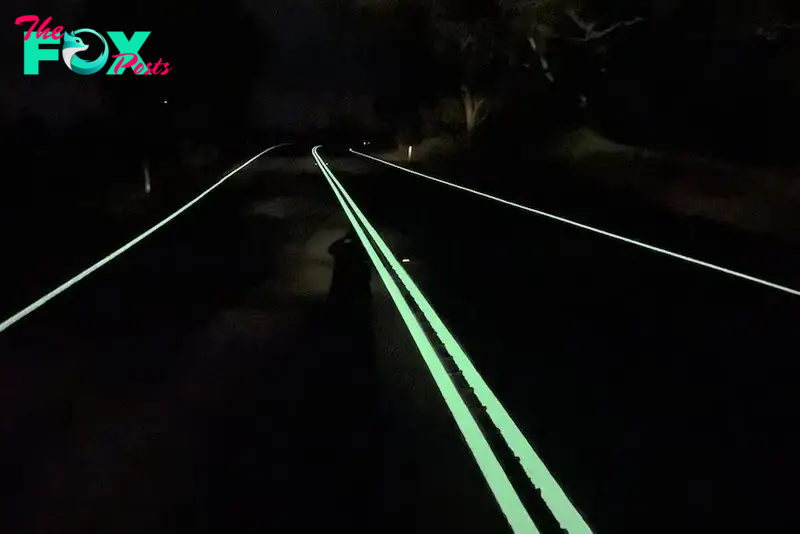 Australia Implements ‘Glow In The Dark’ Road Markings To Improve Safety