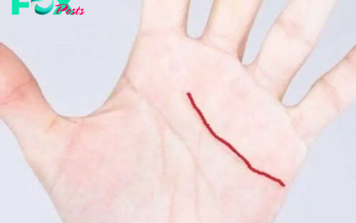 People who have this line on their hand are very special.