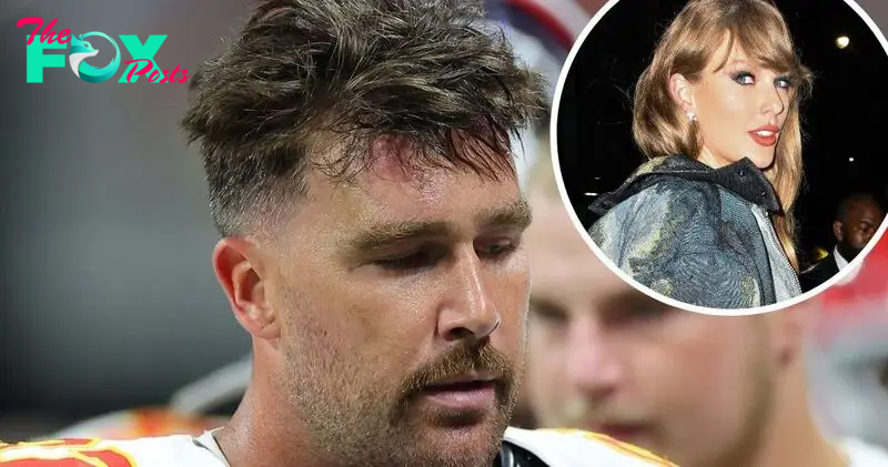 Clip of Travis Kelce Looking Bummed on Sidelines Goes Viral After Taylor Swift Skips Chiefs Game