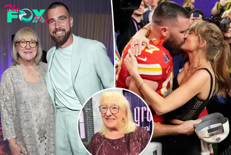 Exclusive: Donna Kelce Raves About Why Her Son Travis is the Perfect Match for Taylor Swift.NgocChau