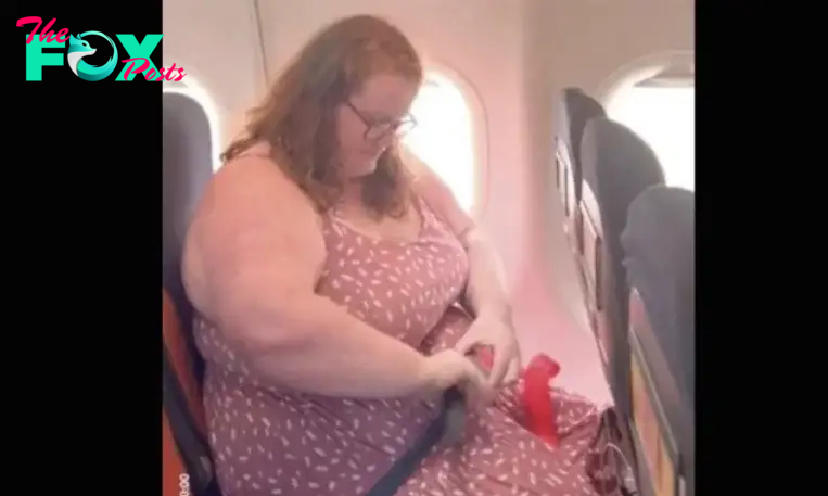 Woman tries to take her seat on a plane, but she refuses, and what happens next has the internet is divided