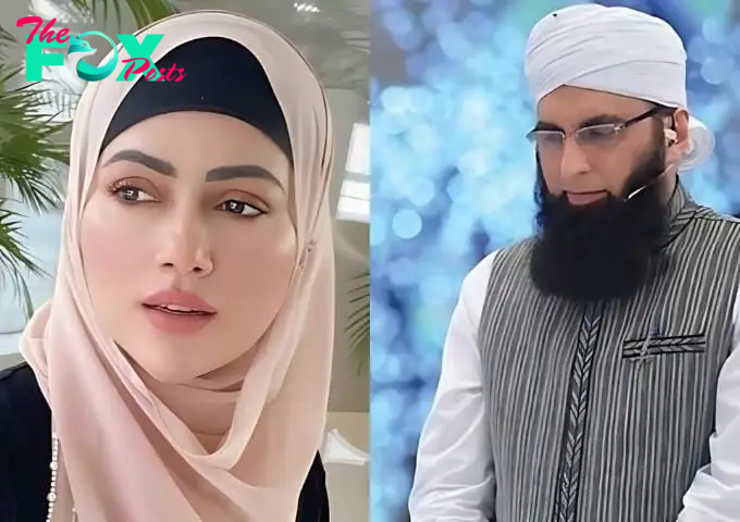 Sana Khan shares how husband Mufti Anas’s prayers for Junaid Jamshed inspired her