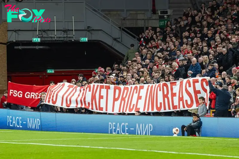 Liverpool to stand with West Ham in protest as fans “disregarded” over tickets