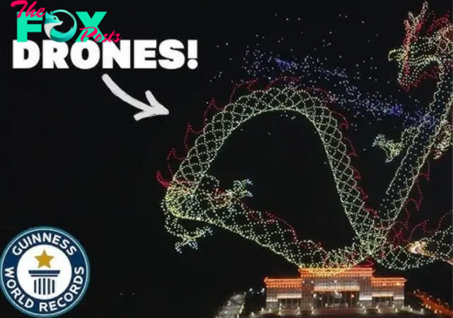 China sets new world record with over 10,000 drones in Shenzhen light show