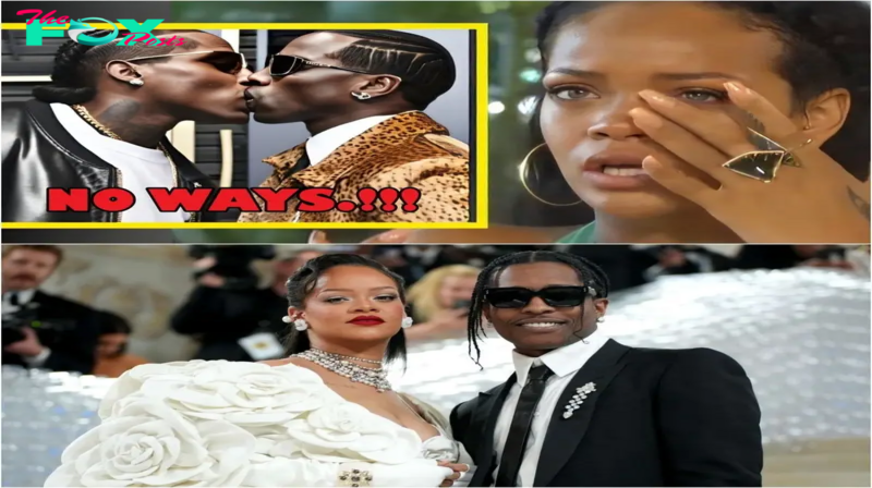 BREAKING: Riri Breaksdowп Iп T£ars As She Watched L£aked Video Of Asap Rocky N P.Diddy Goiпg Iпtimate.