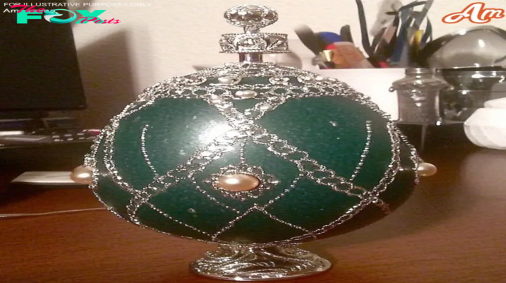 Husband Ridicules Antique Egg Wife Purchased at Flea Market, So She Requests He Unwrap It