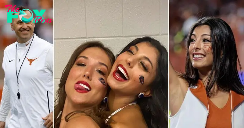 Texas Cheerleader’s Wild Photos Go Viral Ahead Of Oklahoma Game