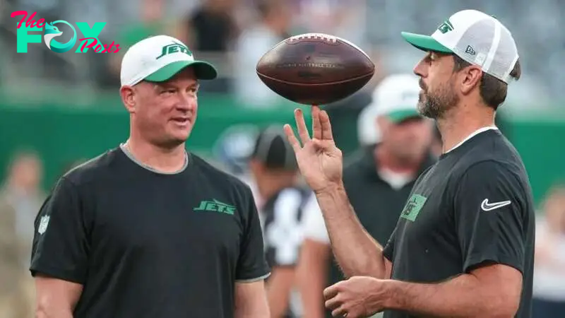 How does Jets quarterback Aaron Rodgers feel about OC Nathaniel Hackett’s demotion?