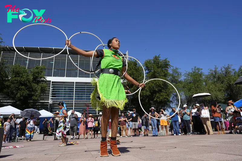 Indigenous Peoples Day Celebrated With an Eye On the Election